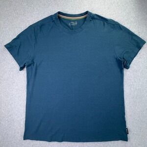 Smartwool Merino 150 Short Sleeve T-Shirt Men's L Teal Base Layer Tee Luxury